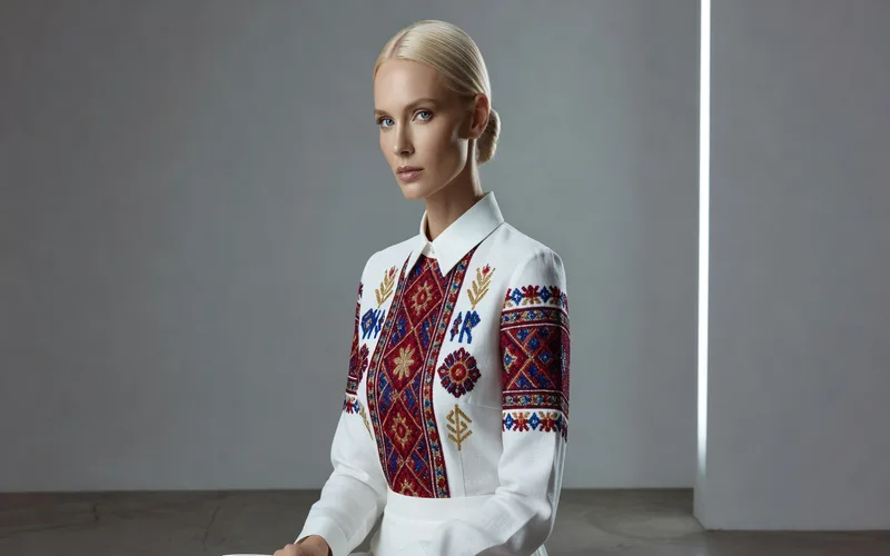 Représentation de l'influence des femmes slaves dans la mode et le mannequinat international