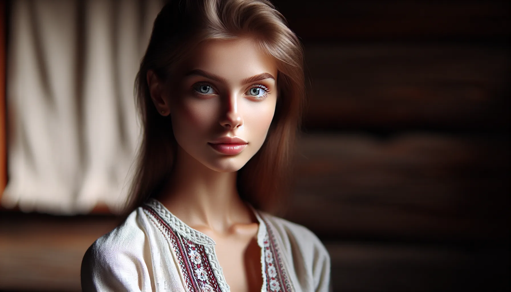 Visage slave féminin : morphologie et beauté